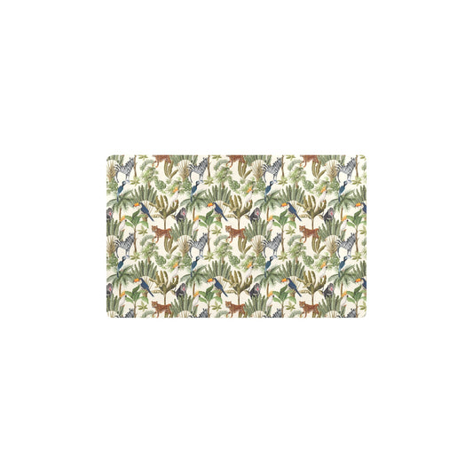 Safari Animal Print Design LKS304 Kitchen Mat