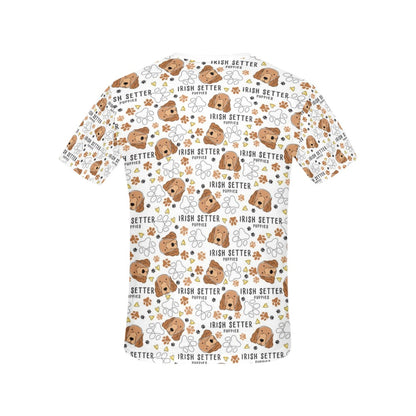 Setters Irish Print Design LKS301 Women's  T-shirt