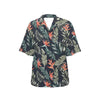 Bird Of Paradise Pattern Print Design BOP02 Women's Hawaiian Shirt