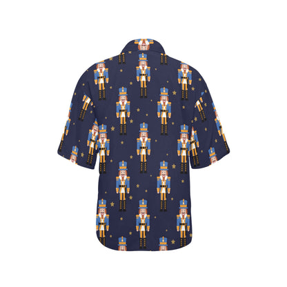 Nutcracker Pattern Print Design A04 Women's Hawaiian Shirt