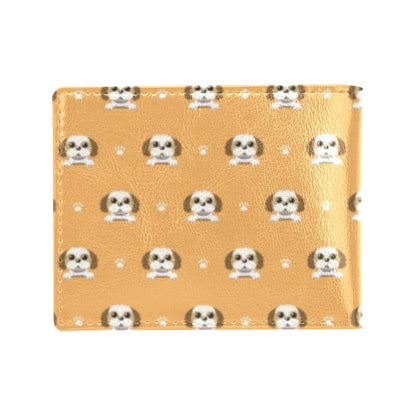 Shih Tzu Print Design LKS303 Men's ID Card Wallet