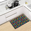 Chakra Pattern Print Design 01 Kitchen Mat