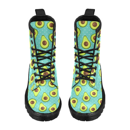 Avocado Pattern Print Design AC012 Women's Boots