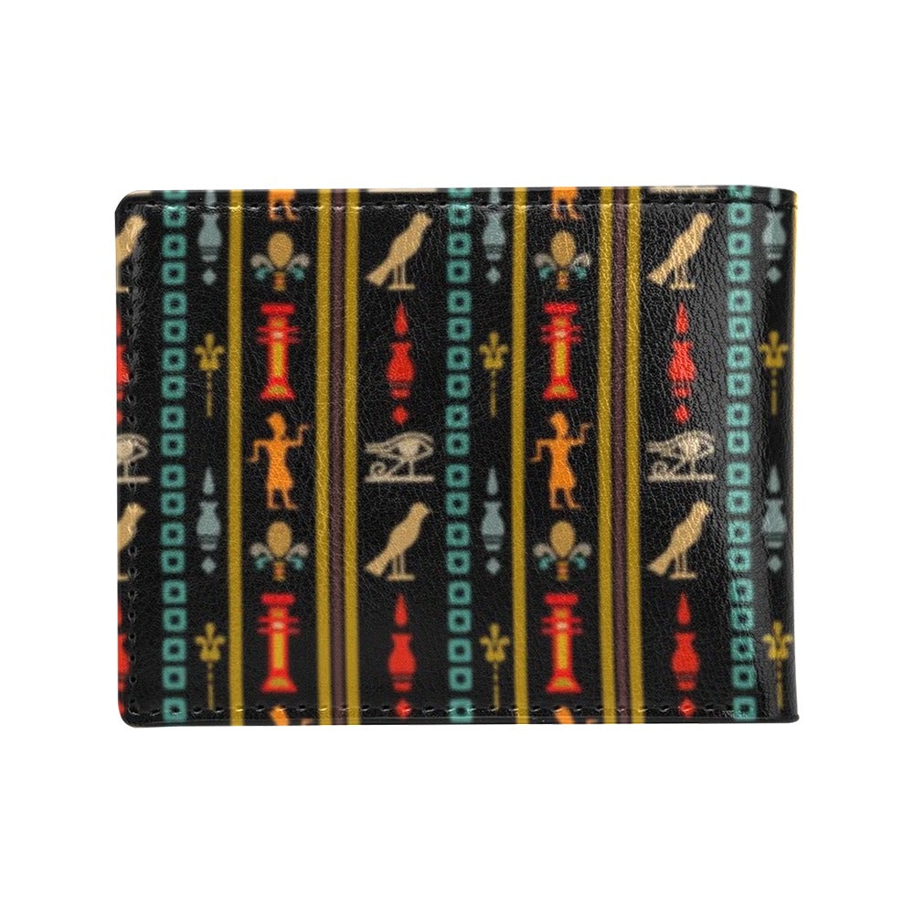 Eye of Horus Egypt Style Pattern Men's ID Card Wallet