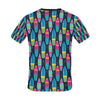 Surfboard Colorful Print Design LKS302 Men's All Over Print T-shirt