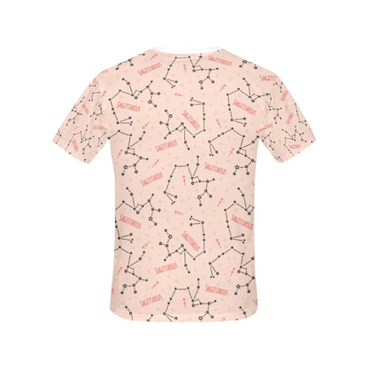 Sagittarius Star Print Design LKS302 Women's  T-shirt