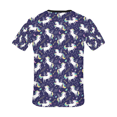 Unicorn Print Design LKS305 Men's All Over Print T-shirt