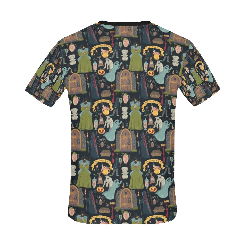 Creepy Halloween Print Design LKS304 Men's All Over Print T-shirt