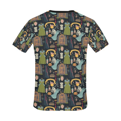 Creepy Halloween Print Design LKS304 Men's All Over Print T-shirt