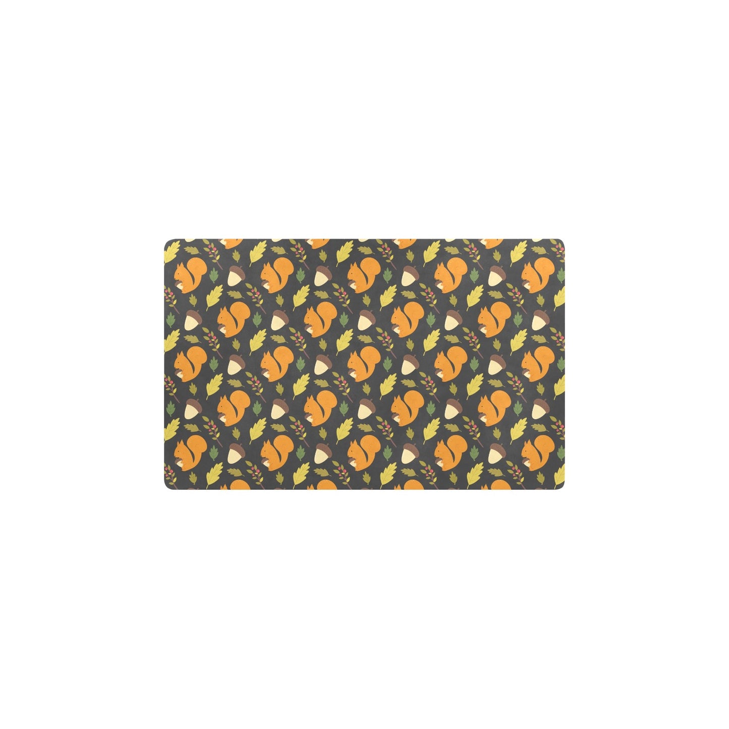 Squirrel Print Design LKS301 Kitchen Mat