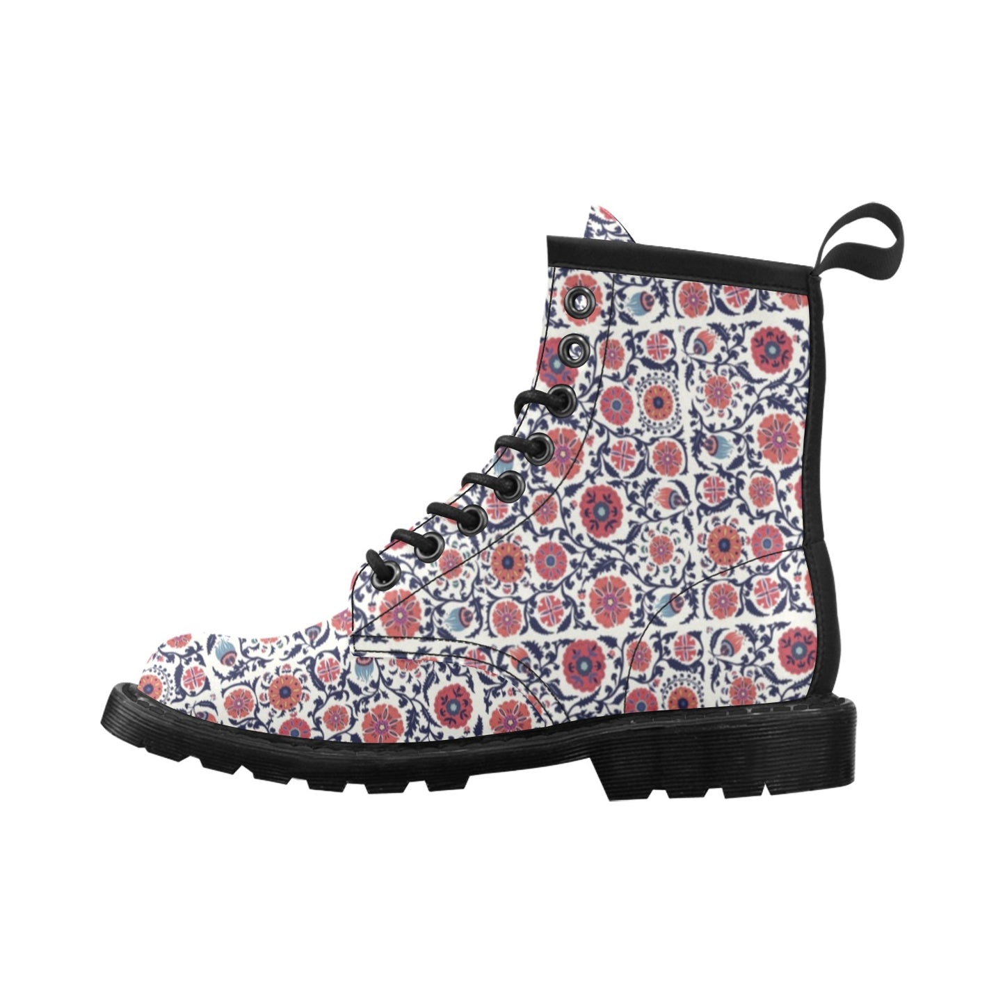 Suzani Print Design LKS304 Women's Boots