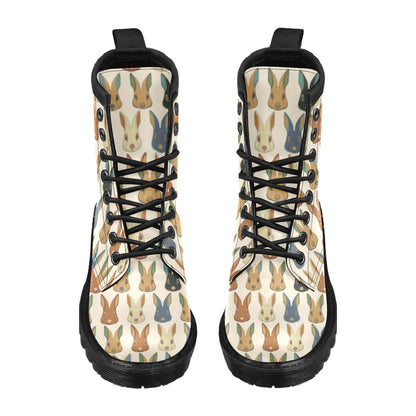 Rabbit Pattern Print Design RB04 Women's Boots