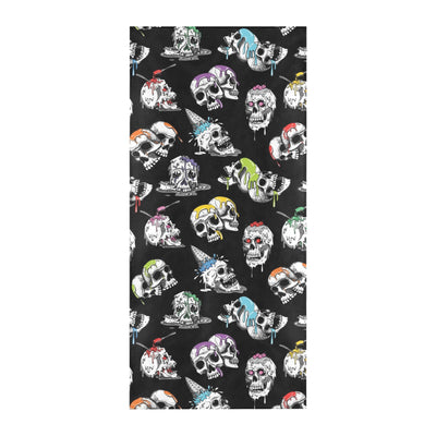 Skull Print Design LKS3013 Beach Towel 32" x 71"