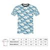 Wave Japan Style Print Design LKS304 Men's All Over Print T-shirt