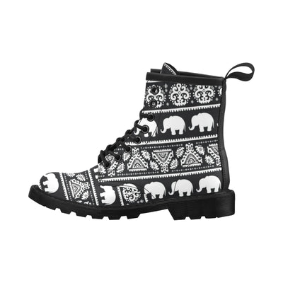 Elephant Pattern Women's Boots