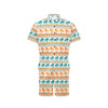 Elephant Aztec Ethnic Print Pattern Men's Romper