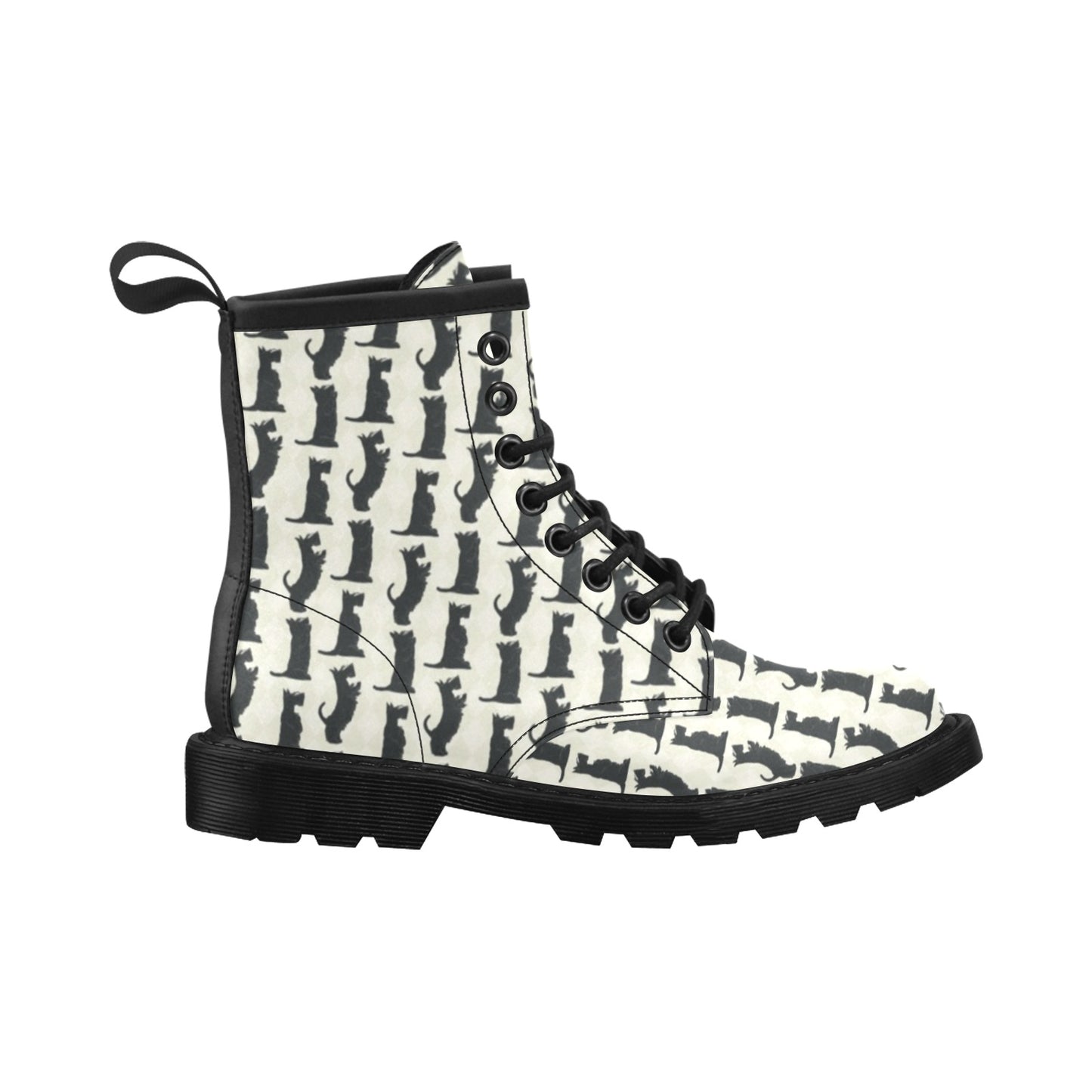 Scottish Terriers Print Design LKS309 Women's Boots