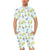 Bird Sweet Themed Print Pattern Men's Romper