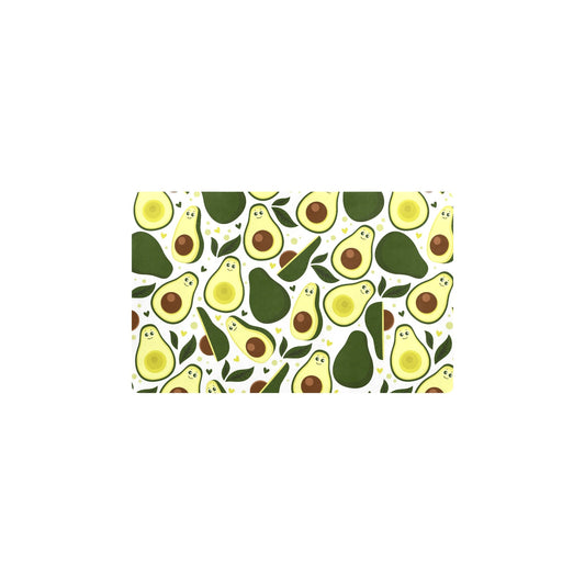 Avocado Pattern Print Design AC06 Kitchen Mat