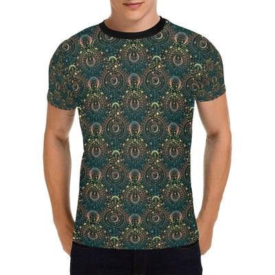 Sun Moon Print Design LKS307 Men's All Over Print T-shirt