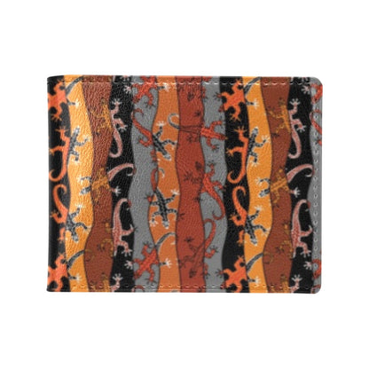 lizard Print Design LKS403 Men's ID Card Wallet