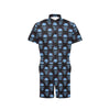 Skull Print Design LKS3012 Men's Romper