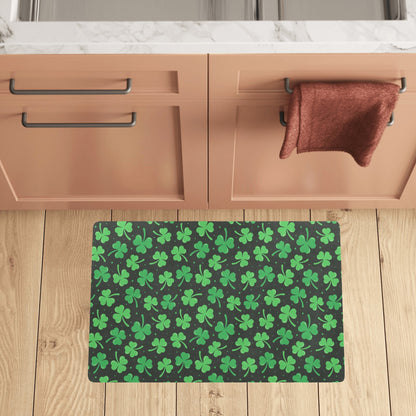 Clover Pattern Print Design 04 Kitchen Mat