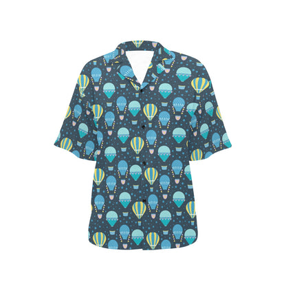 Ballon Pattern Print Design 06 Women's Hawaiian Shirt