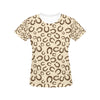 Horseshoe Print Design LKS302 Women's  T-shirt