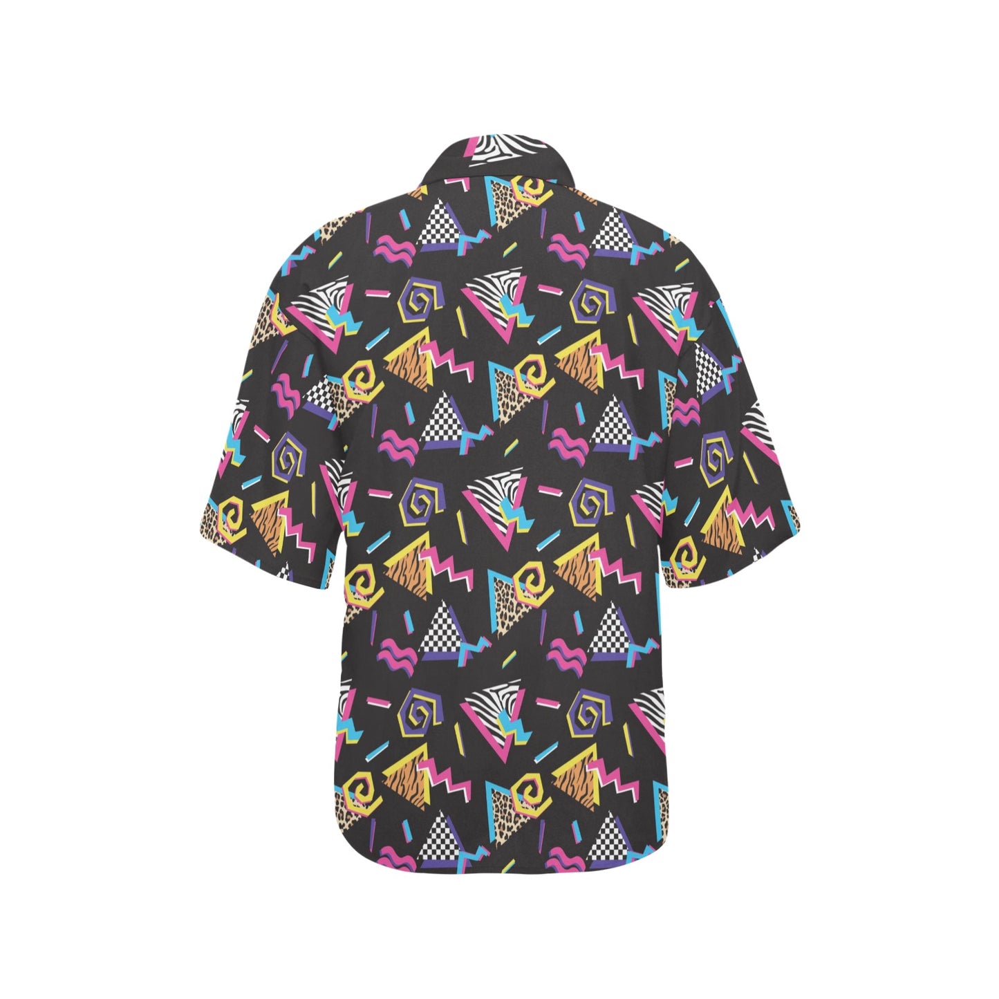 80s Pattern Print Design 3 Women's Hawaiian Shirt