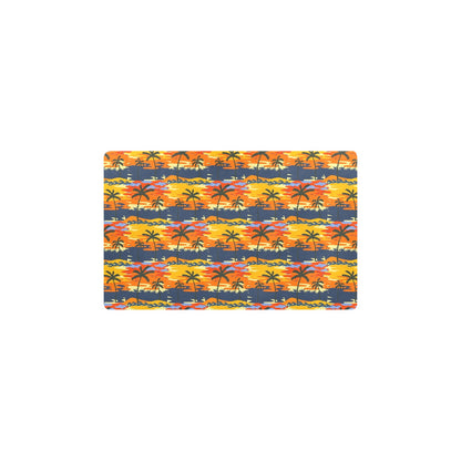 Palm Tree Pattern Print Design PT010 Kitchen Mat