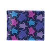 Sea Turtle Print Design LKS309 Men's ID Card Wallet