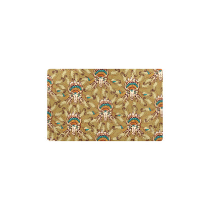 Native Indian Buffalo head Kitchen Mat
