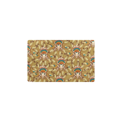 Native Indian Buffalo head Kitchen Mat