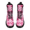 Tie Dye Pink Print Design LKS304 Women's Boots