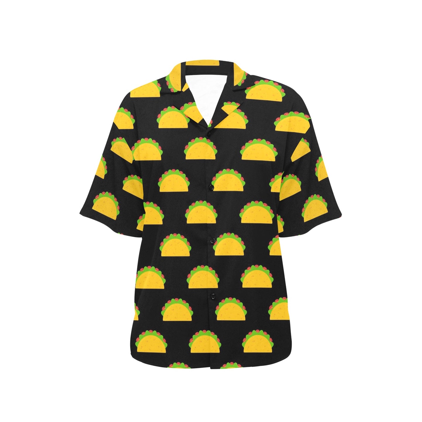 Taco Pattern Print Design TC06 Women's Hawaiian Shirt