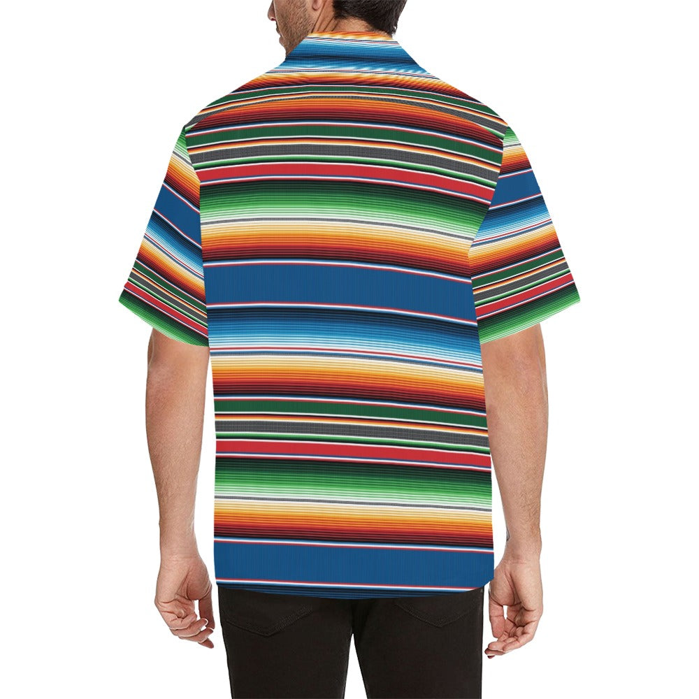 Serape Print Design LKS303 Men's Hawaiian Shirt