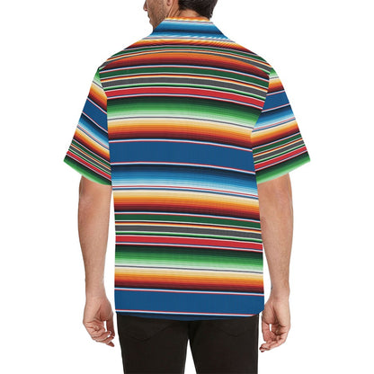 Serape Print Design LKS303 Men's Hawaiian Shirt