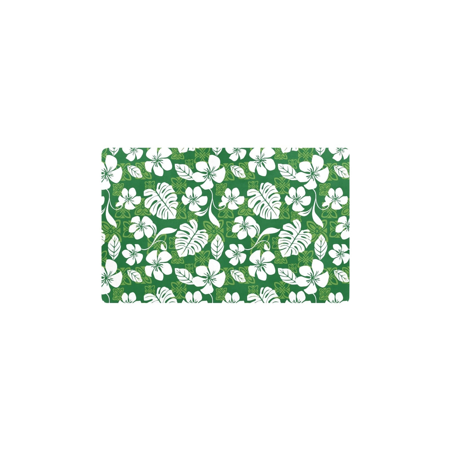Hawaiian Themed Pattern Print Design H016 Kitchen Mat