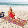 Splatter Print Design LKS303 Beach Towel 32" x 71"