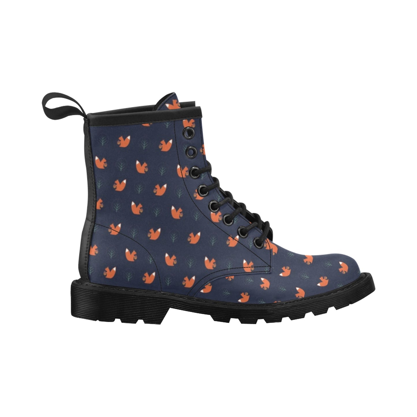 Squirrel Print Design LKS303 Women's Boots