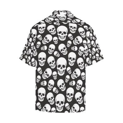 Skull Print Design LKS301 Men's Hawaiian Shirt