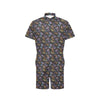 Butterfly Pattern Print Design 013 Men's Romper