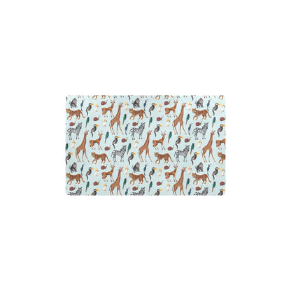 Safari Animal Print Design LKS306 Kitchen Mat