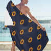 Sunflower Print Design LKS304 Beach Towel 32" x 71"