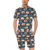 Camper Caravan Print Pattern Men's Romper