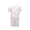 Pink Cherry Blossom Sakura Men's Romper