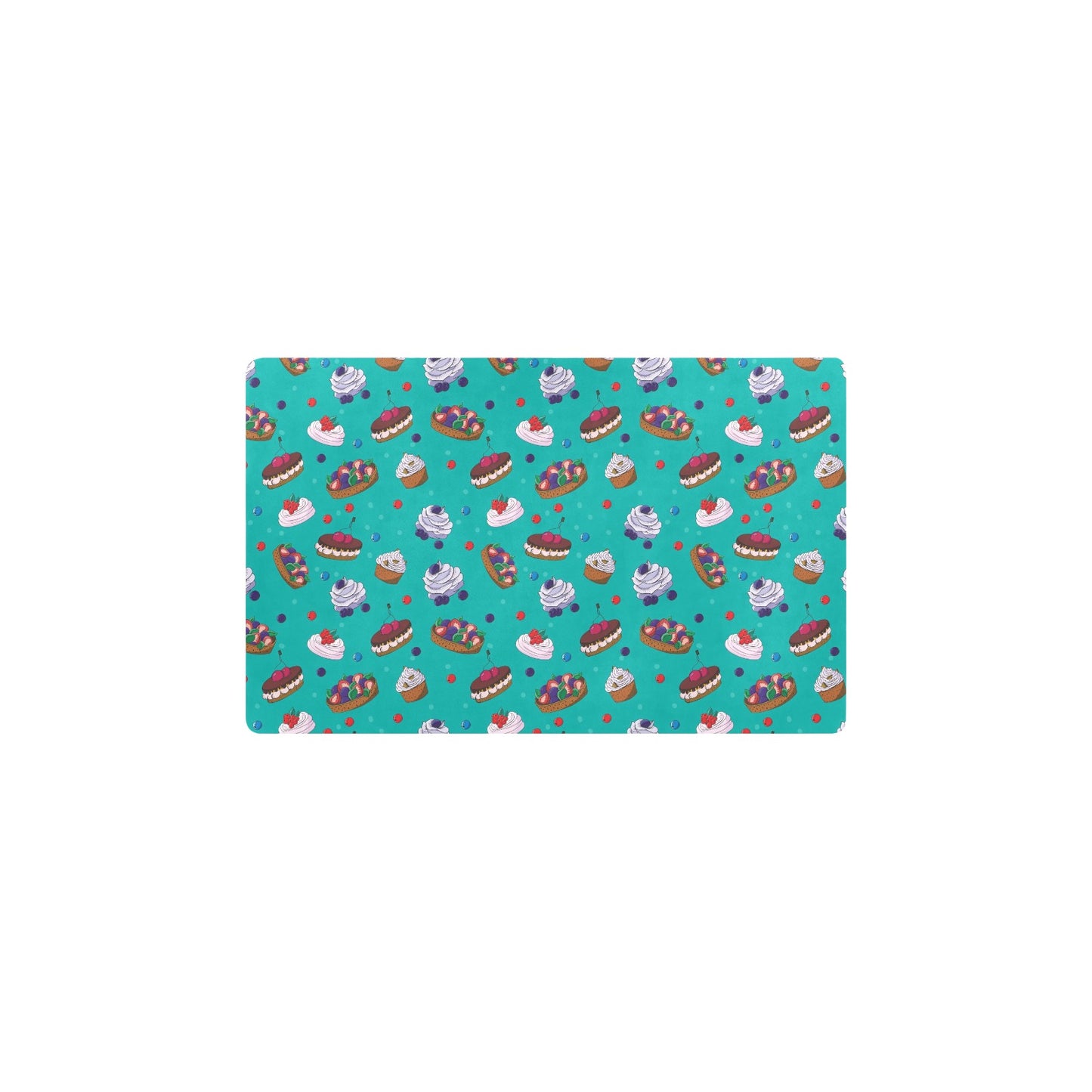 Cake Pattern Print Design 07 Kitchen Mat