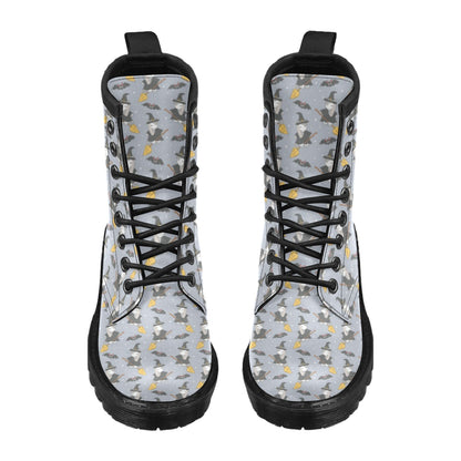 Witch Print Design LKS307 Women's Boots