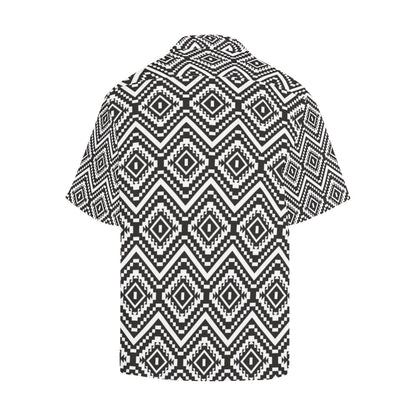 Tribal Pattern Print Design LKS303 Men's Hawaiian Shirt